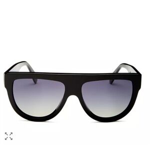 CELINE AUTHENTIC Flat Top Aviator acetate Sunglasses